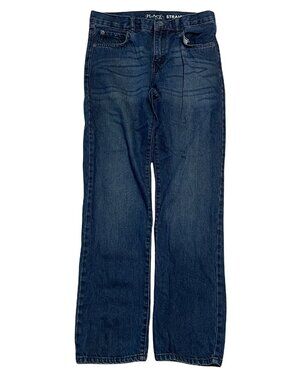Children's Place Boys Straight Denim Jeans Size 14  Adjustable Waist